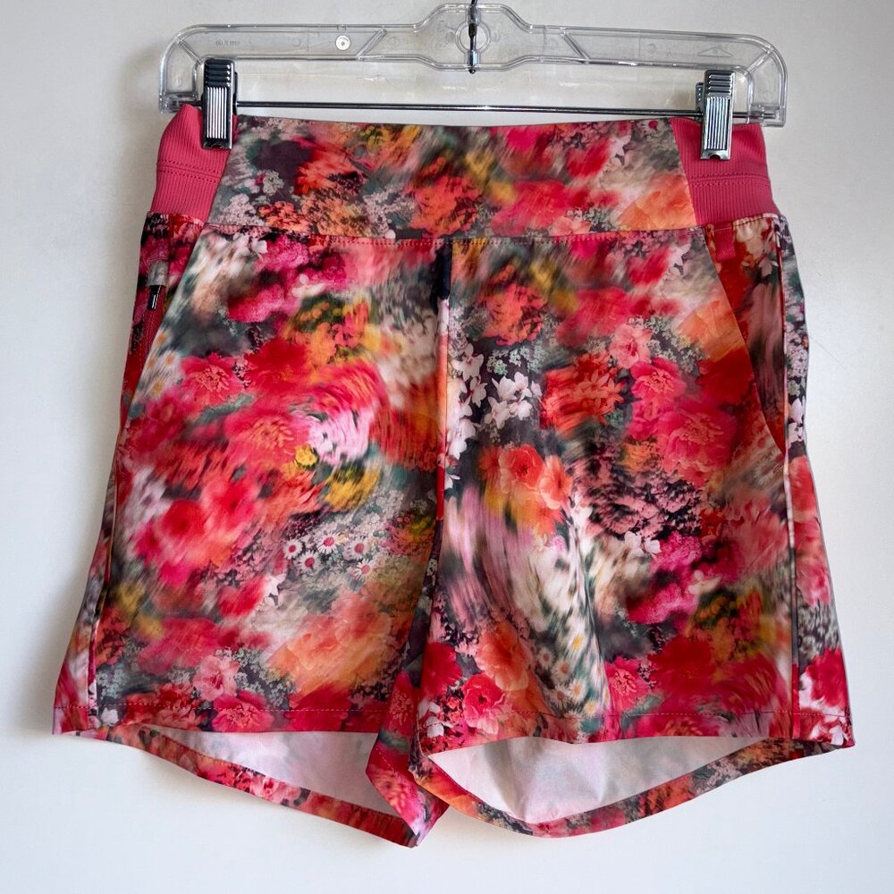NEW ATHLETA Brooklyn Shorts Size 2 Floral Blossom
